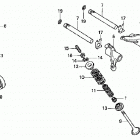 TRX250TE Распредвал и клапана
