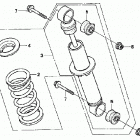 TRX90 Задний амортизатор