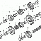 TRX350TE Трансмиссия