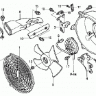 TRX400FA Вентилятор охлаждения