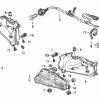 TRX650FA Фонарь задний