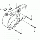 TRX90 Крышка картера левая