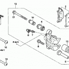 TRX500FGA Передний суппорт тормозной