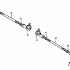 TRX500FA Рулевые тяги