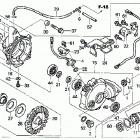 TRX400FA Передний редуктор
