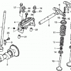 TRX350TE Распределительный вал