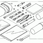 TRX500FA Инструмент