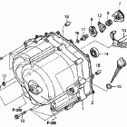 TRX250TM Front crankcase cover (tm)