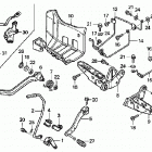 TRX300EX Подножки