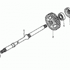 TRX500FA Вал ведущий