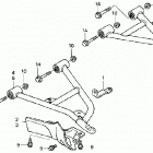 TRX350FE Front arm (4wd)