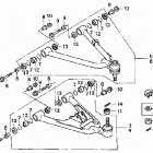 TRX400EX Передний рычаг