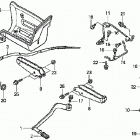TRX250EX Pedal @ step