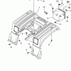 BEAR TRACKER REALTREE-YFM250XP/YFM250XHP Заднее крыло