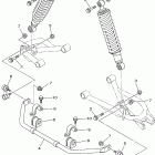 GRIZZLY-YFM660FP Задняя подвеска