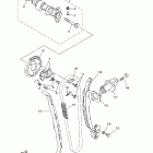 Grizzly 660 Metallic Silver Цепь механизма газораспределения