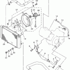 GRIZZLY-YFM660FP Радиатор и Патрубки