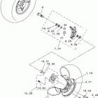 YFM400P_HP Переднее колесо