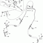 Big Bear 400 Главный тормозной цилиндр,передний