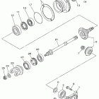 GRIZZLY-YFM660FP Промежуточный ведущий вал