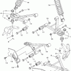 Big Bear 400 4X4 Передняя подвеска колес