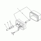 GRIZZLY-YFM660FP Фонарь задний