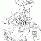 GRIZZLY-YFM660FP Переднее крыло