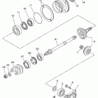 Grizzly 660 YFM660FP Промежуточный ведущий вал