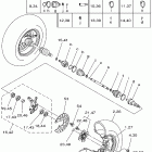 Kodiak Automatic  4x4 Hunter Переднее колесо