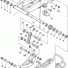 WARRIOR-YFM350XPC/YFM350XP Бугель (задний рычаг)