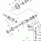 BEAR TRACKER REALTREE-YFM250XP/YFM250XHP Промежуточный ведущий вал