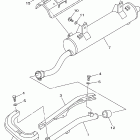 YFM400P_HP Выхлопная система