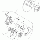 Kodiak Automatic  4x4 Hunter Задний тормоз