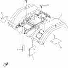 Kodiak Automatic  4x4 Hunter Заднее крыло