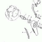 BEAR TRACKER REALTREE-YFM250XP/YFM250XHP Цепь механизма газораспределения