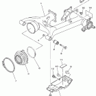 Kodiak Automatic  4x4 Hunter Бугель (задний рычаг)