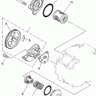 BEAR TRACKER REALTREE-YFM250XP/YFM250XHP Масляный насос