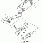 Grizzly 660 YFM660FP Выхлопная система