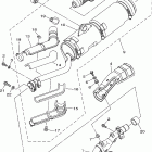 GRIZZLY-YFM660FP Выхлопная система