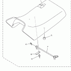 BEAR TRACKER REALTREE-YFM250XP/YFM250XHP Сидение