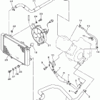 Grizzly 660 YFM660FP Радиатор и Патрубки