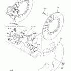 Grizzly 660 Metallic Silver Передний тормозной суппорт