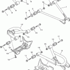 GRIZZLY-YFM660FP Бугель (задний рычаг)