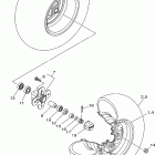 BEAR TRACKER REALTREE-YFM250XP/YFM250XHP Переднее колесо