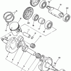 Blaster Коленчатый вал и Поршень