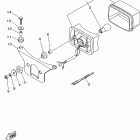 WARRIOR-YFM350XPC/YFM350XP Фонарь задний