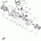 Banshee Коленчатый вал и Поршень