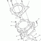 GRIZZLY-YFM660FP Цилиндр