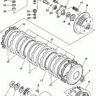 WARRIOR-YFM350XPC/YFM350XP Сцепление
