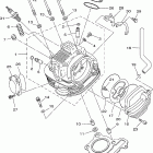 BEAR TRACKER REALTREE-YFM250XP/YFM250XHP Головка цилиндра